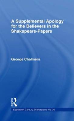 Supplemental Apology for Believers in Shakespeare Papers image