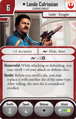 Star Wars: Imperial Assault: Lando Calrissian - Ally Pack