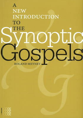 A New Introduction to the Synoptic Gospels by Roland Meynet image