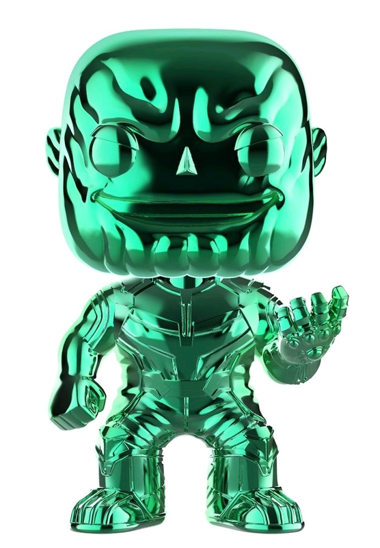 thanos pop vinyl chrome