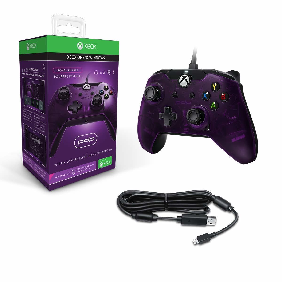 PDP Wired Controller for Xbox One - Purple for Xbox One image