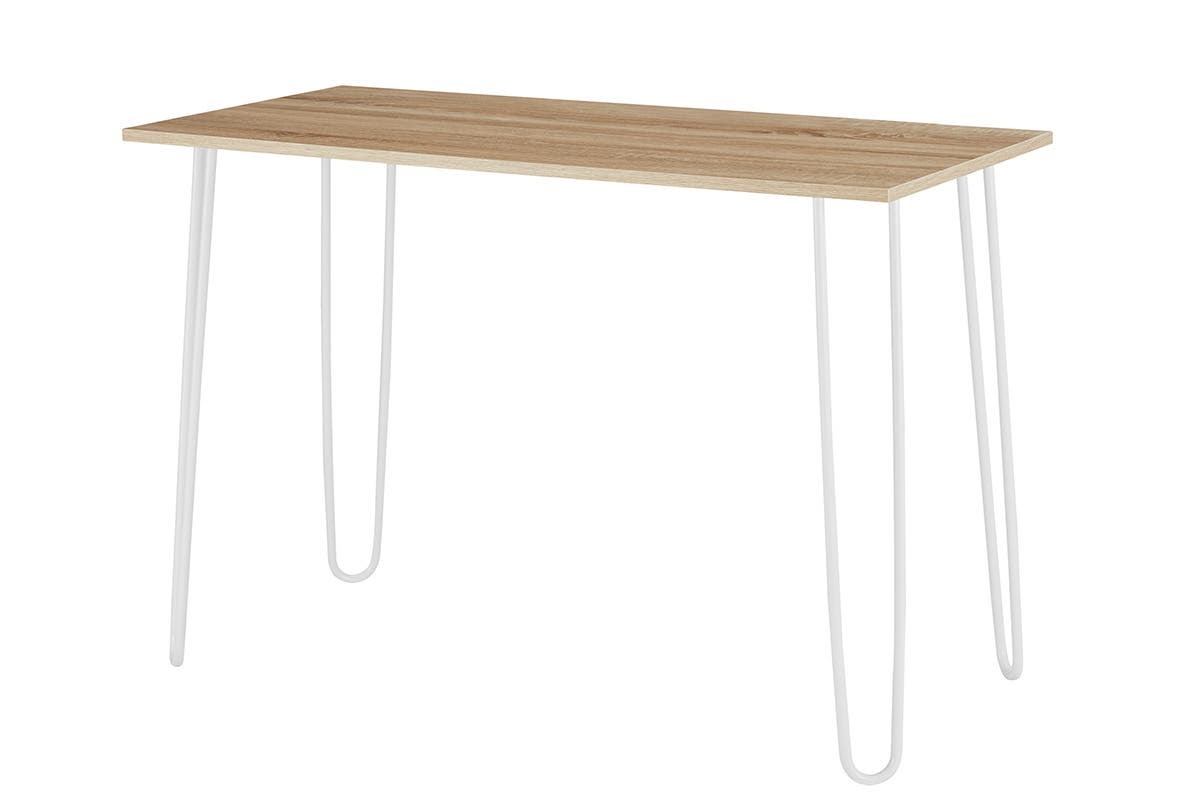 Buy Ovela Victoria Desk (Oak/White) at Mighty Ape NZ