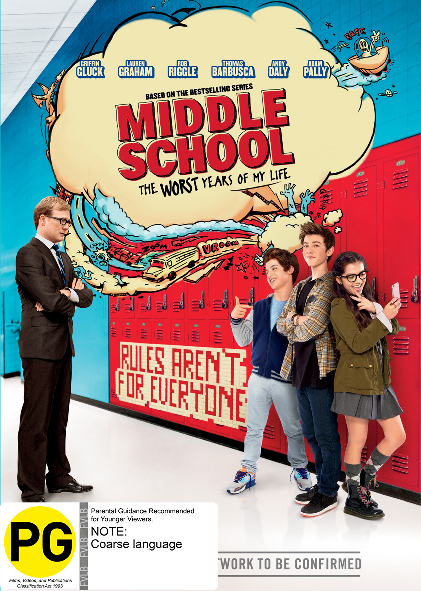 Middle School: The Worst Years of My Life on DVD