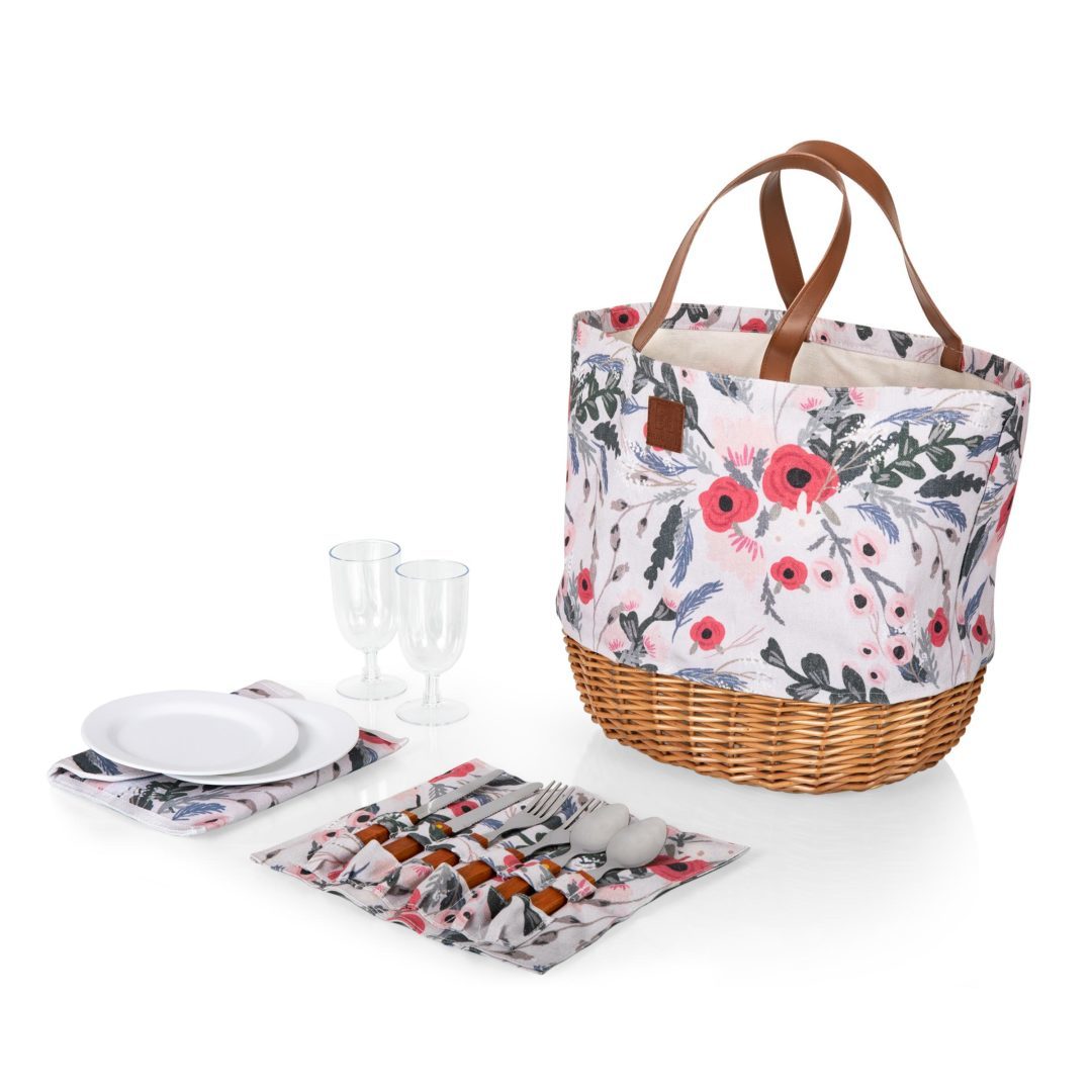 Picnic Time: Promenade Picnic Basket (Floral) image