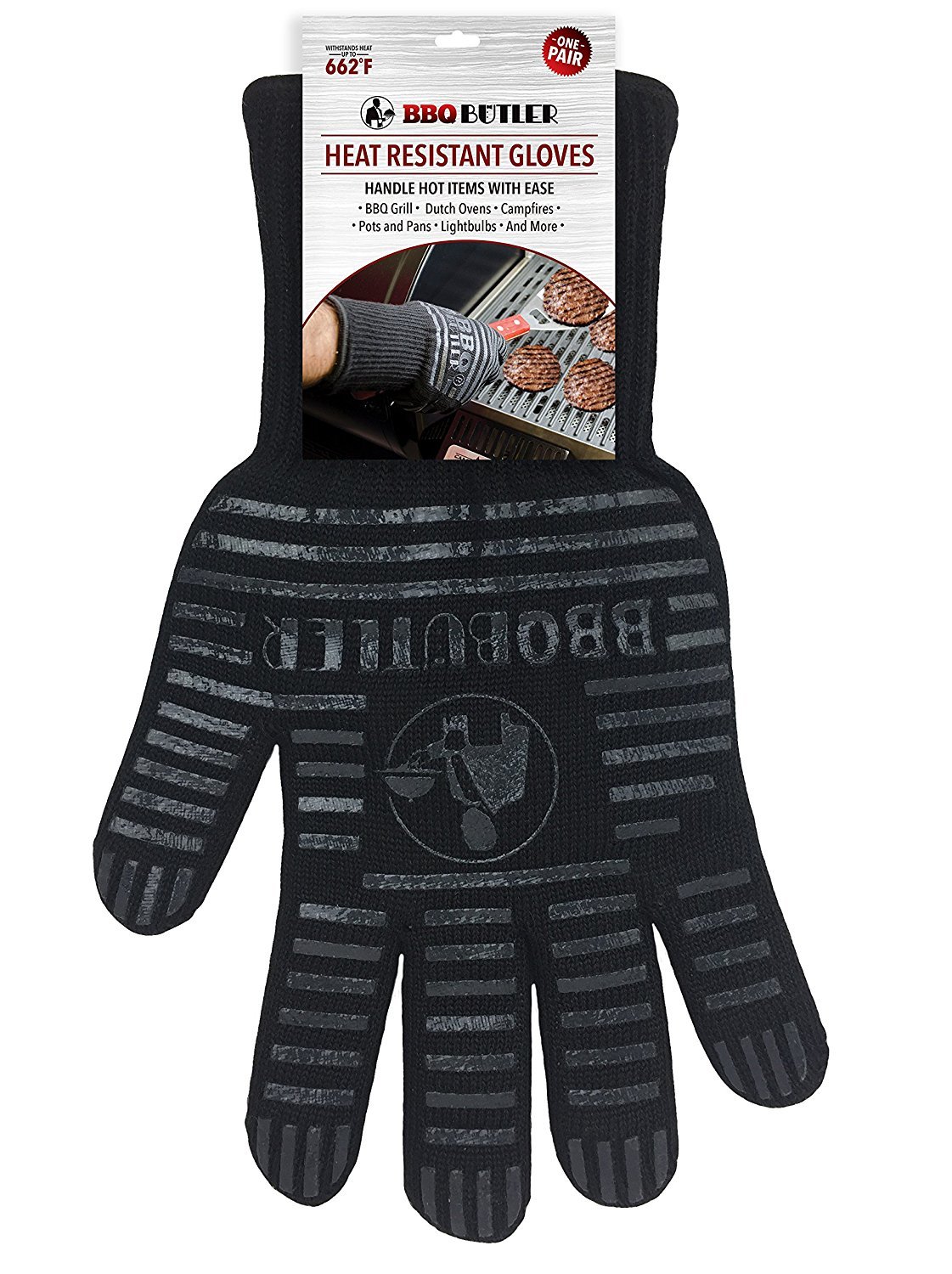 BBQ Butler - Heat/Flame Resistant BBQ Gloves