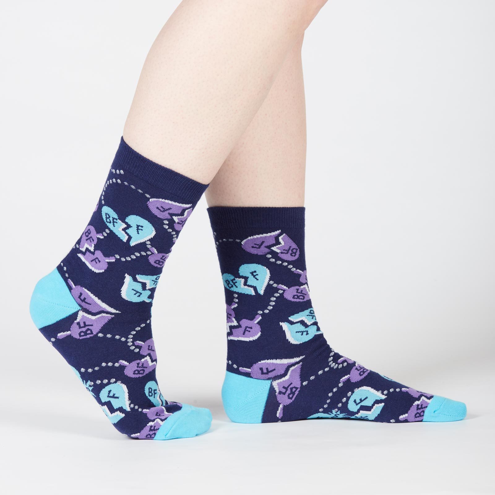 Women's - Best Friends 4 Ever Crew Socks image