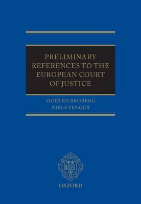 Preliminary References to the European Court of Justice by Morten P. Broberg image
