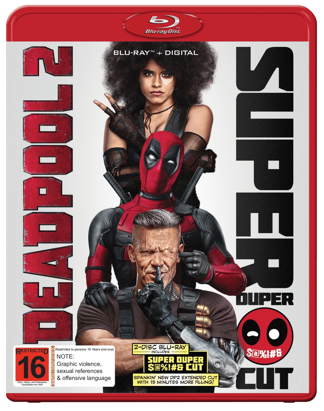 Deadpool 2 on Blu-ray, DC image