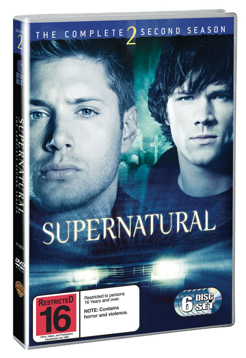 Supernatural - The Complete 2nd Season (6 Disc Set) on DVD image