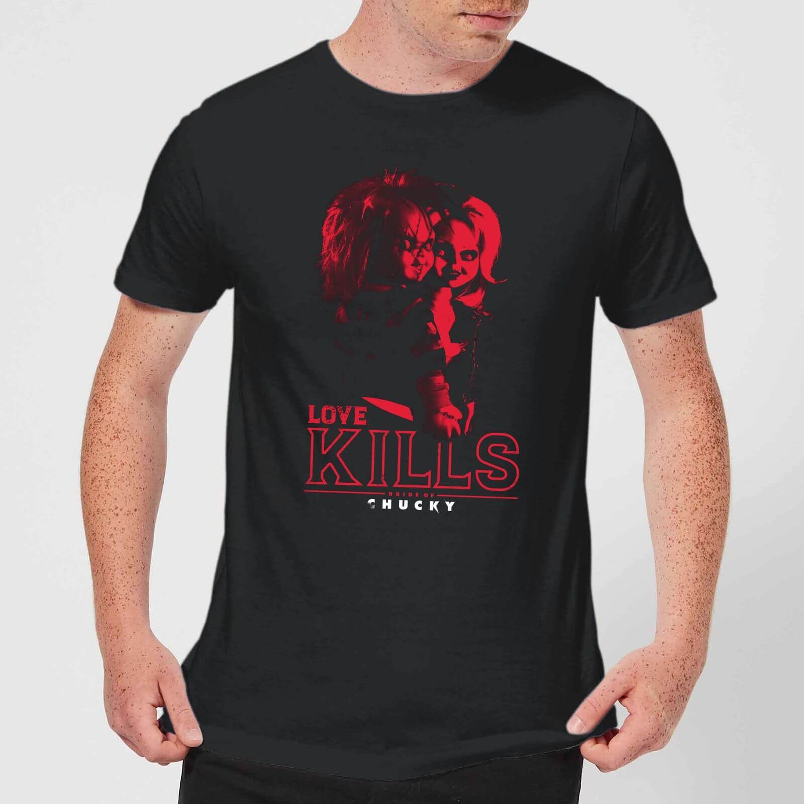 Chucky: Love Kills Men's T-Shirt - Black/XX-Large image