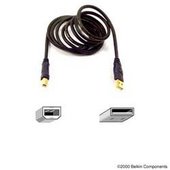 Belkin USB Peripheral Cable A-B 3m Gold Belkin USB Peripheral Cable A-B 3m Gold