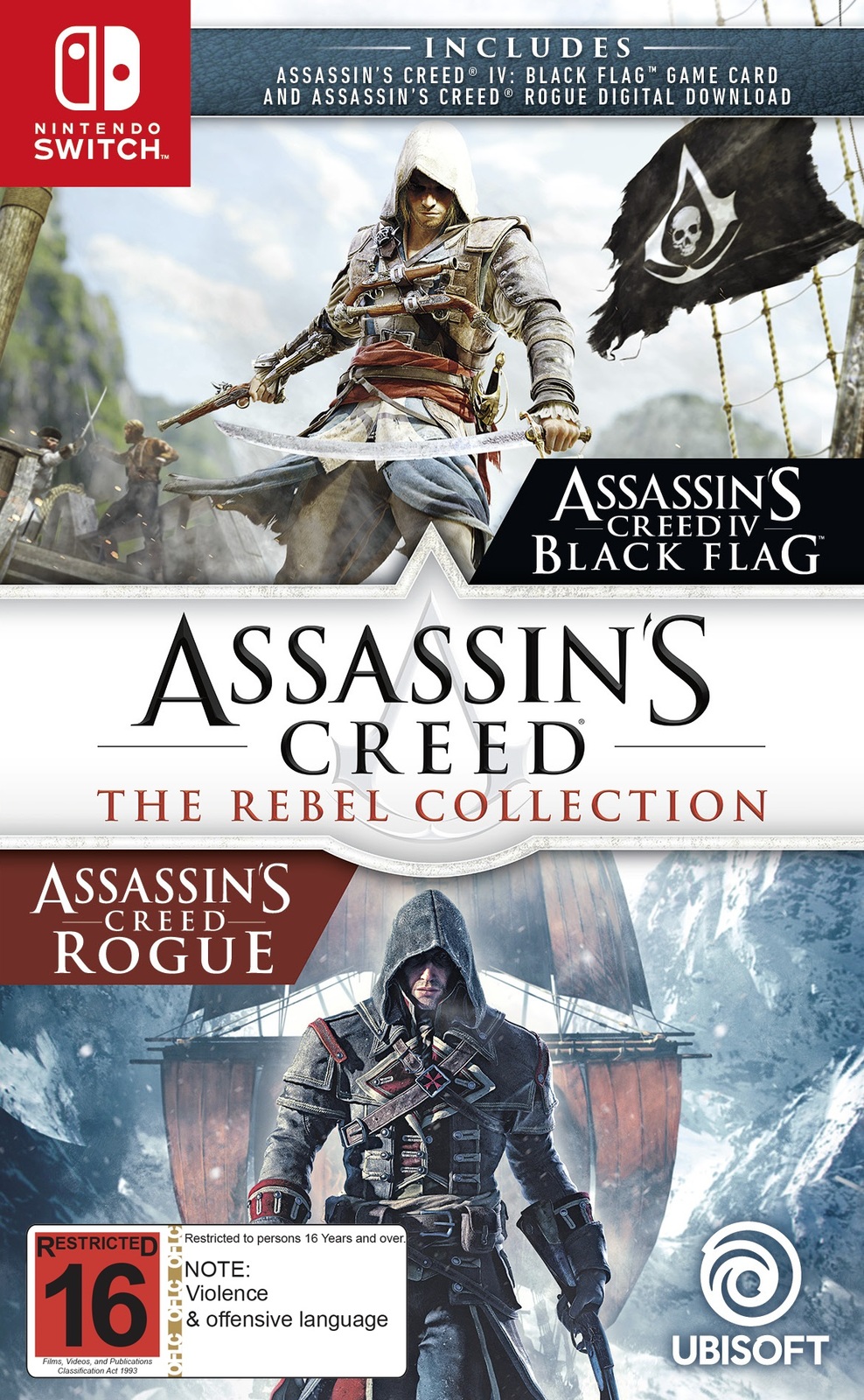 Assassin's Creed: The Rebel Collection for Switch image