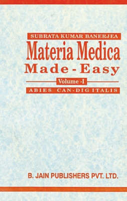 Materia Medica Made Easy by Subrata Kumar Banerjea image