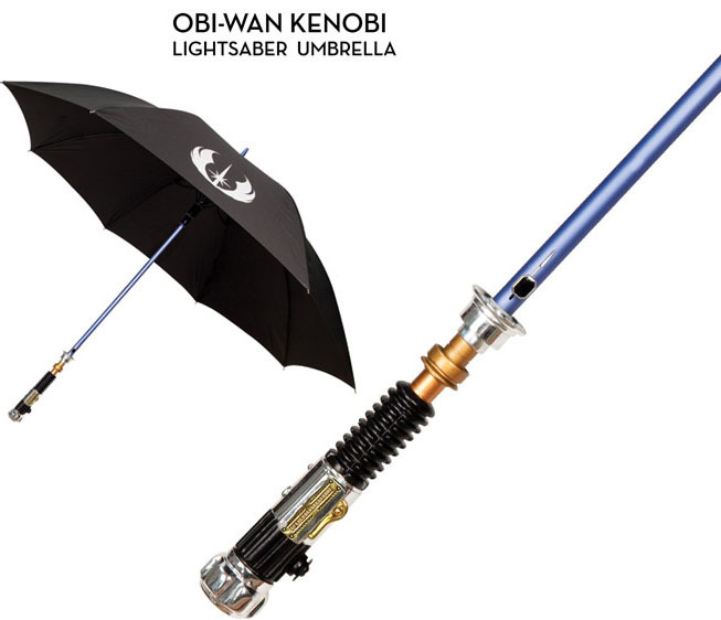 Star Wars Lightsaber Umbrella ObiWan Kenobi Images at Mighty Ape NZ
