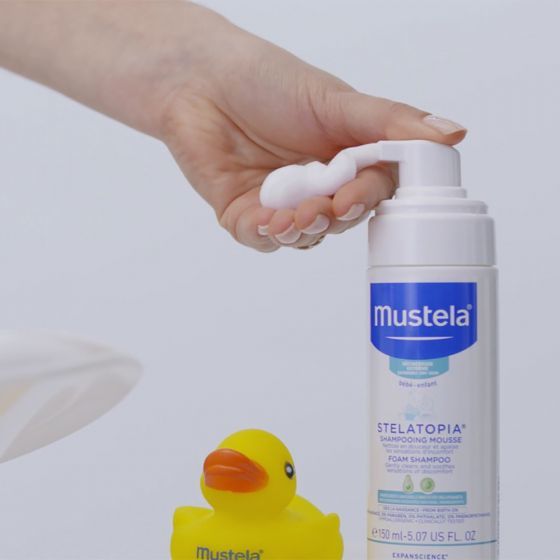 Mustela: Stelatopia Newborn Foam Shampoo - 150ml image
