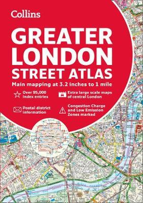 Greater London Street Atlas by Collins Maps image