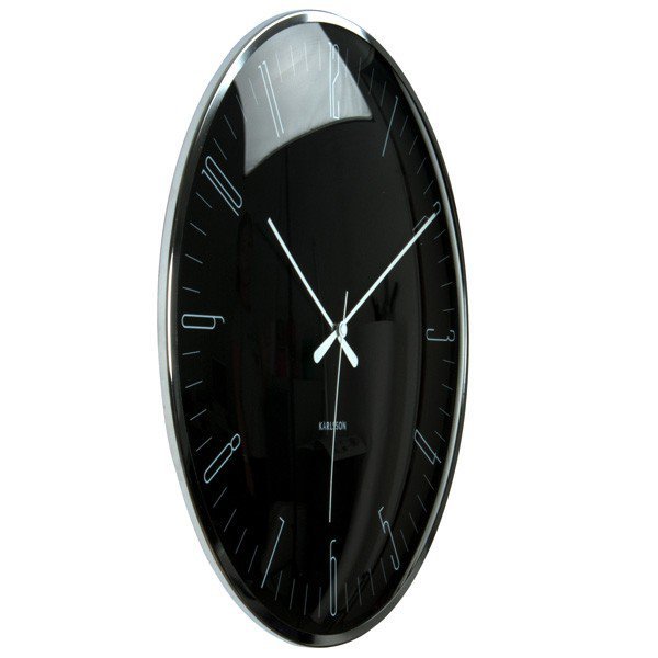 Karlsson Wall Clock - Dragonfly: Black