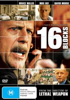 16 Blocks on DVD image