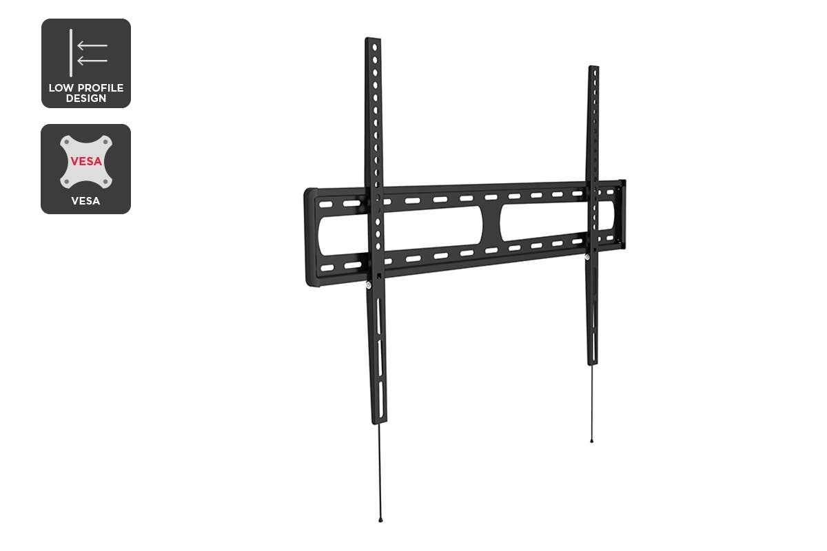 Kogan Ultra Low Profile Fixed TV Wall Mount for 47" 90" TVs at
