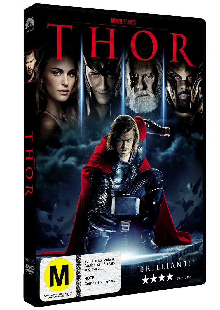 Thor on DVD image