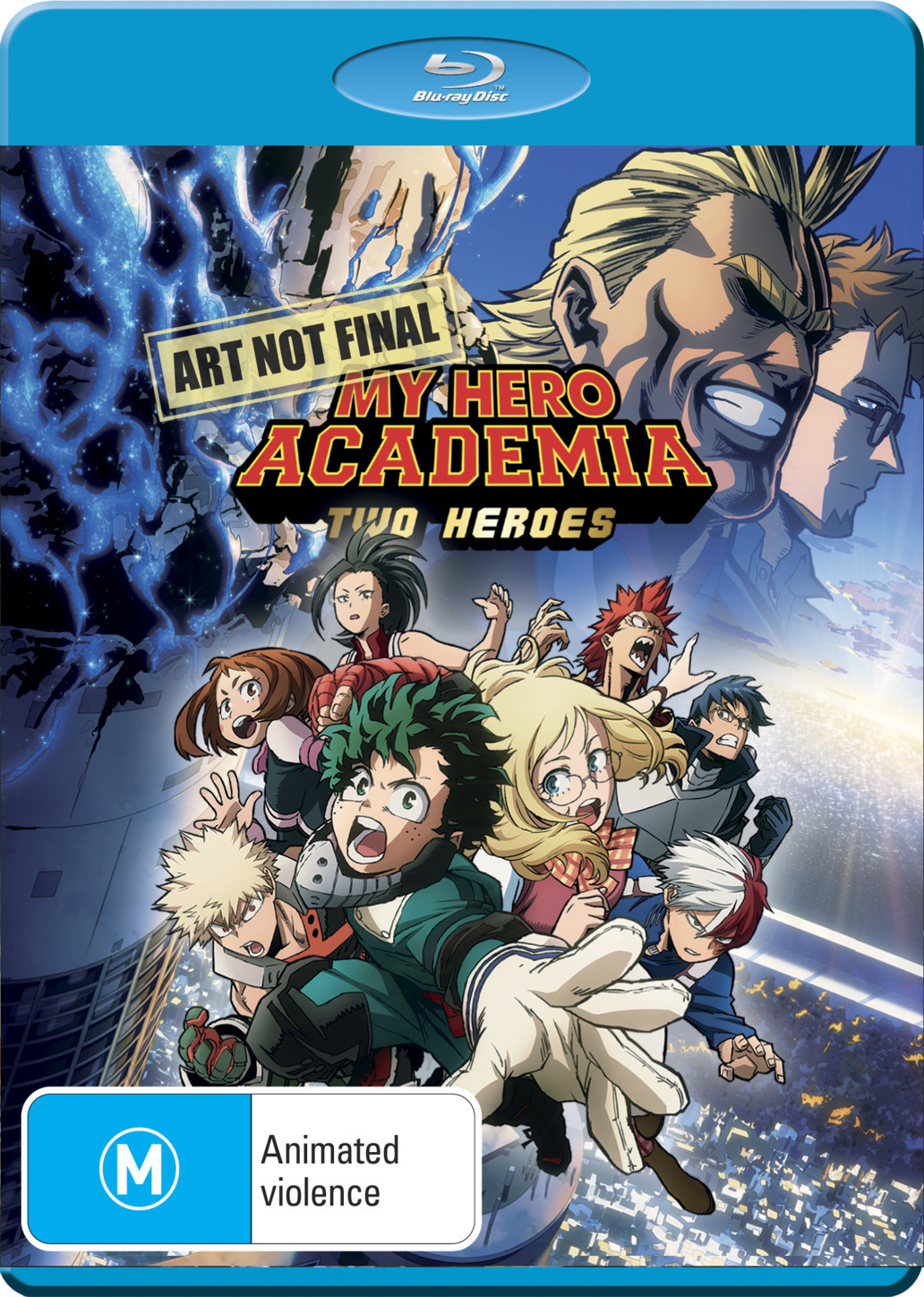 My Hero Academia: The Movie - Two Heroes on DVD, Blu-ray