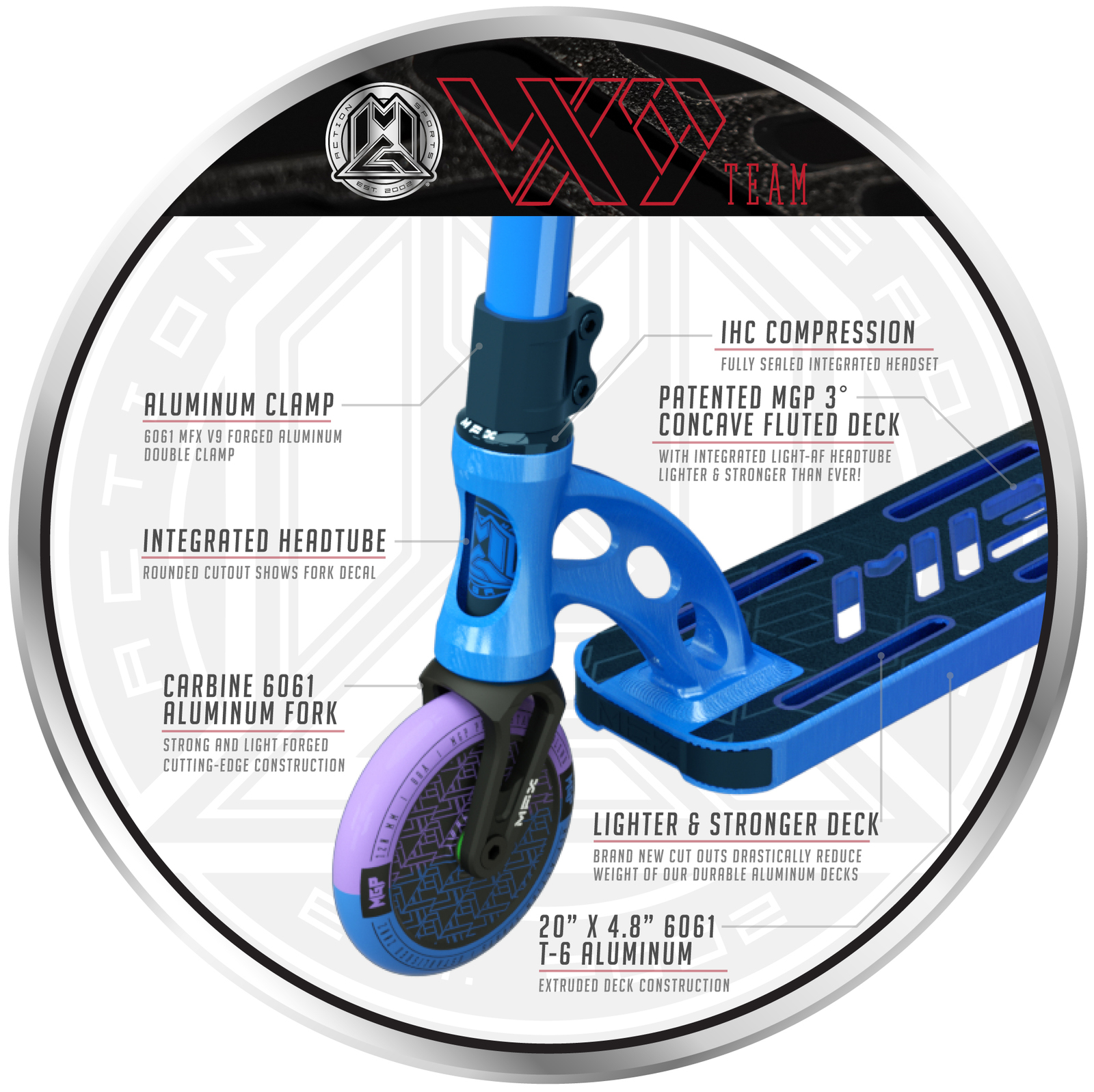 MADD Gear: VX9 Team Neo Scooter - Rp-1 image