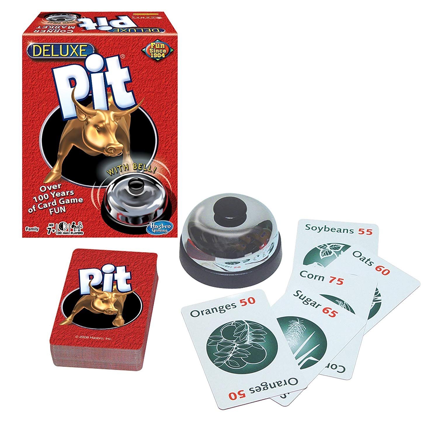 Deluxe Pit Card Game with Bell Board Game at Mighty Ape NZ