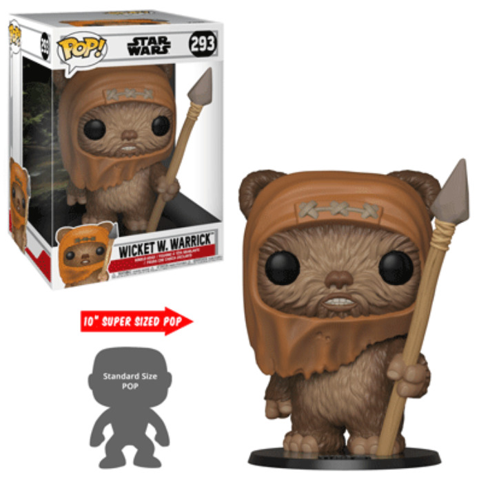 Star Wars: Wicket - 10" Super Sized Pop! Vinyl Figure image