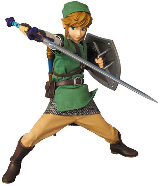 Legend of Zelda RAH Link Action Figure Doll at Mighty Ape Australia