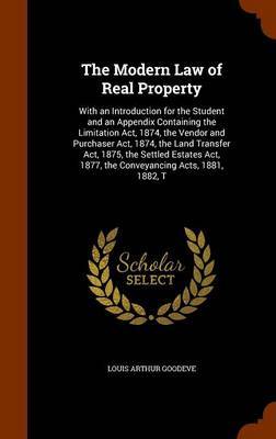 The Modern Law of Real Property image