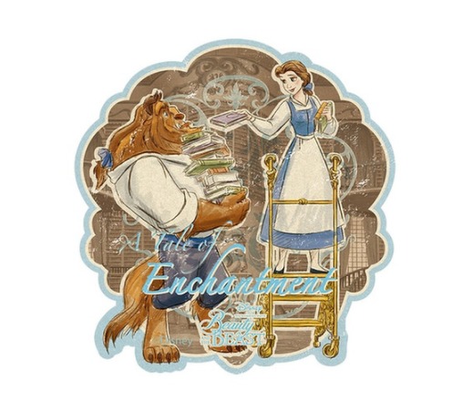 Disney: Travel Sticker - Beauty & the Beast #3