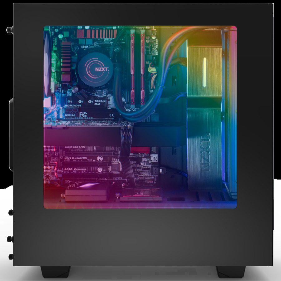 NZXT HUE+ Advanced PC Lighting - Black image