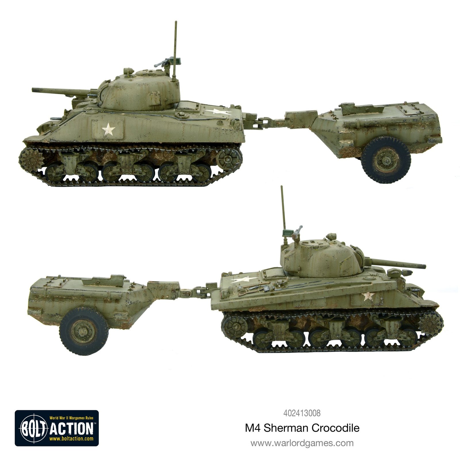 Bolt Action: Sherman Crocodile Flamethrower Tank image