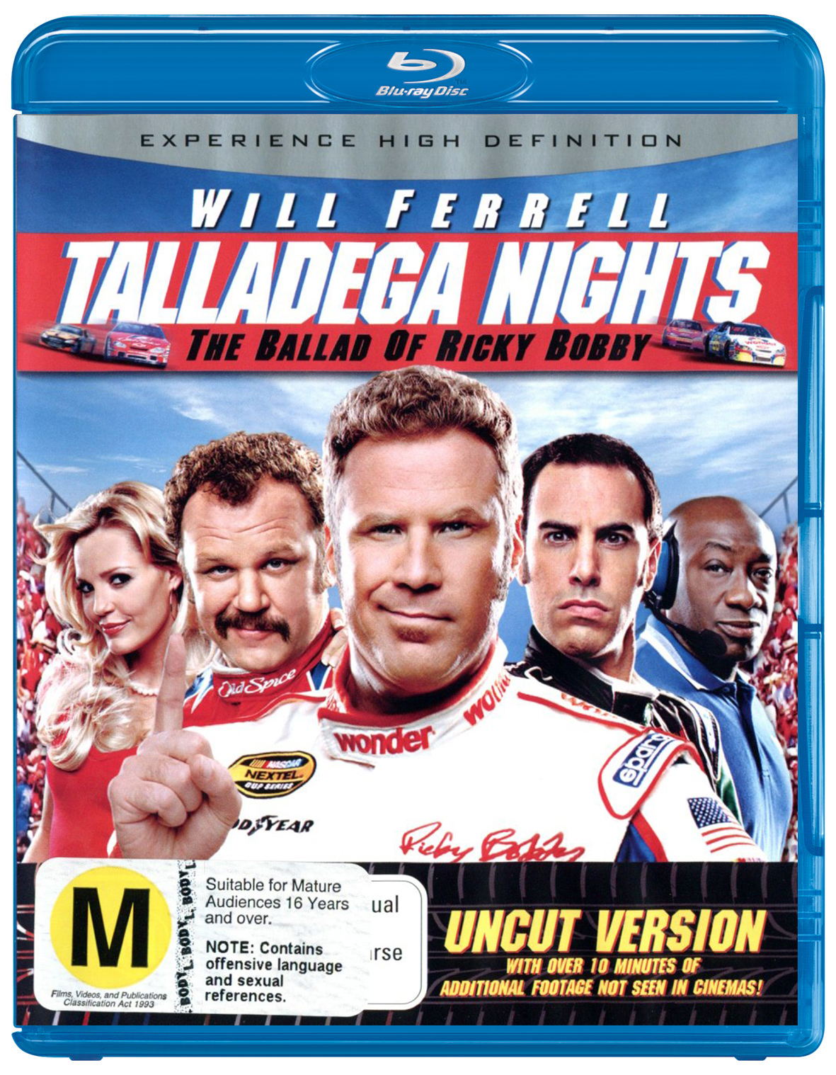 Talladega Nights - The Ballad Of Ricky Bobby: Uncut Version on Blu-ray