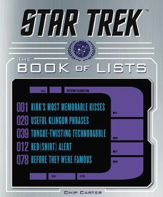 Star Trek: The Book of Lists by Chip Carter image