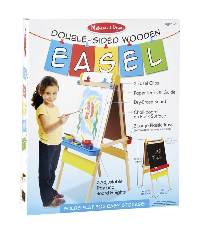 Buy Melissa & Doug Double Sided Easel at Mighty Ape Australia
