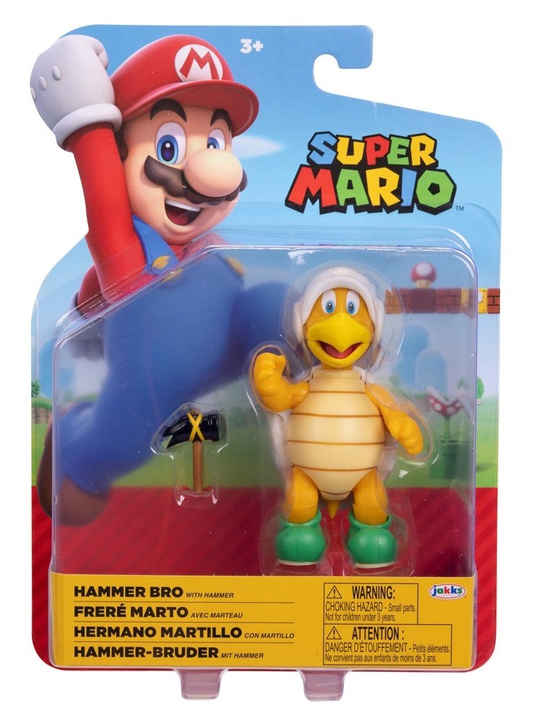 Buy Super Mario Hammer Bro Basic Figure at Mighty Ape NZ