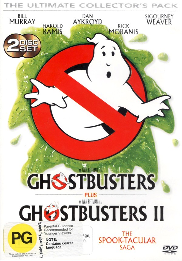 Ghostbusters 1 & 2 Ultimate DVD Pack on DVD image