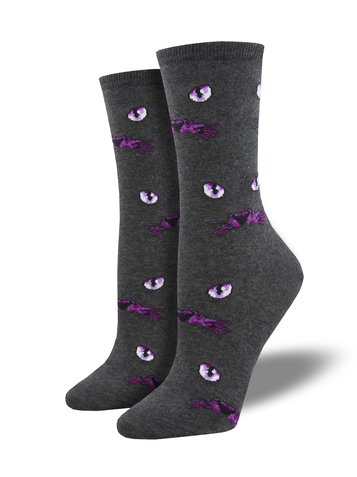 Socksmith: Eyeing You - Charcoal Heather image