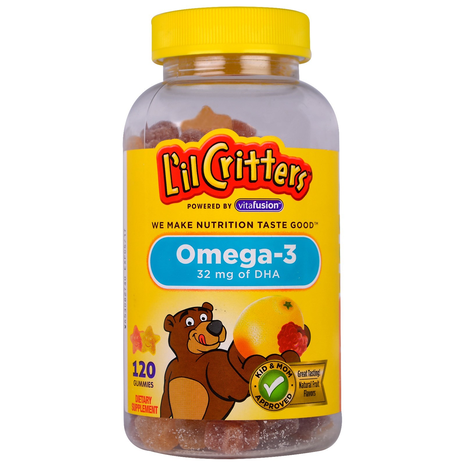 Buy L'il Critters Omega 3 (120's) at Mighty Ape NZ