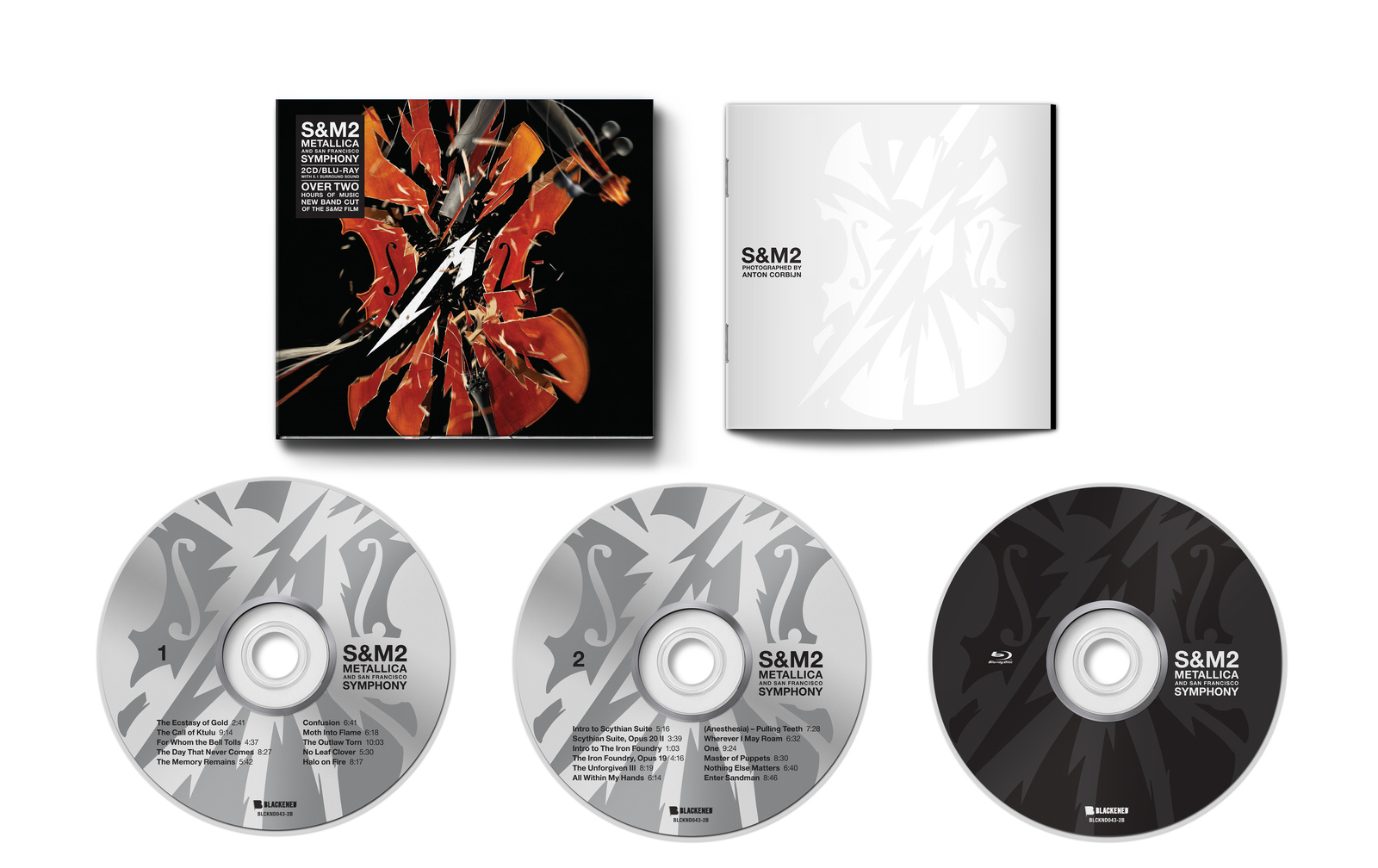 S&M2 (Blu-Ray/CD) on CD by Metallica