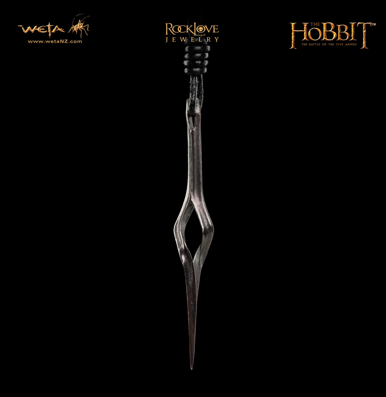 The Hobbit: Black Arrow Pendant by Weta