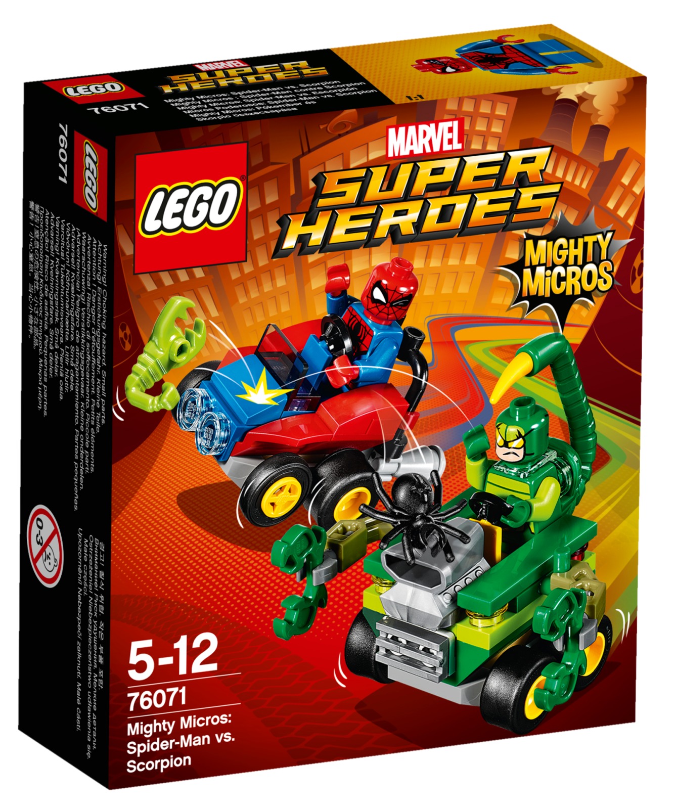 LEGO Super Heroes: Mighty Micros - Spider-Man vs. Scorpion (76071) image