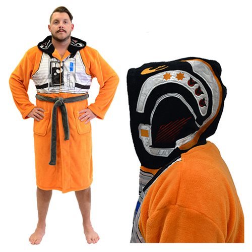 Star Wars Hooded Fleece Bathrobe (X-Wing Pilot) image