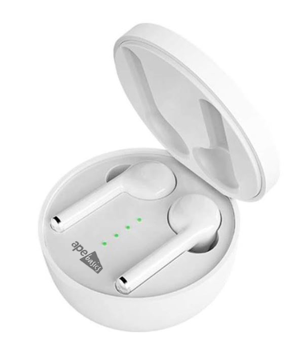 Ape Basics True Wireless Earbuds - White image