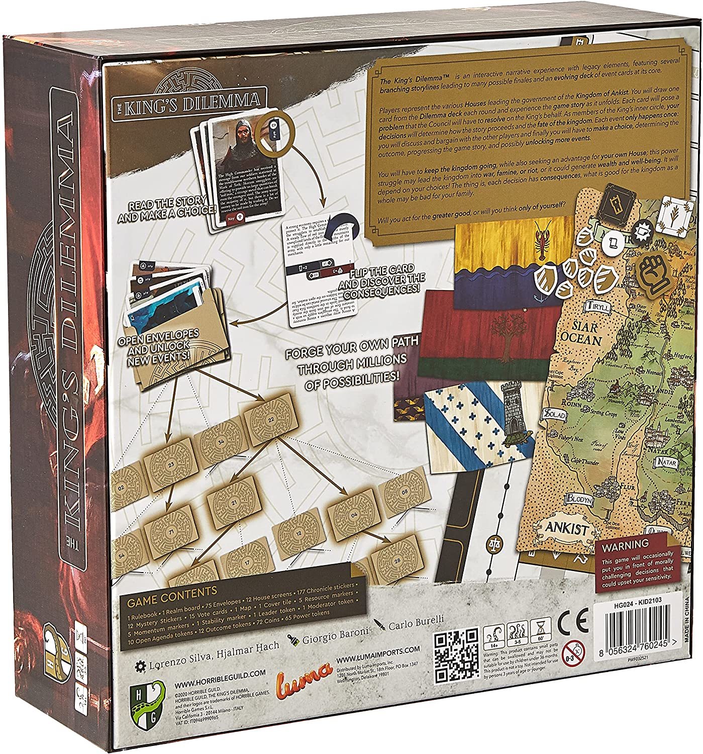 The King's Dilemma Board Game at Mighty Ape NZ