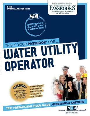 Water Utility Operator by National Learning Corporation image