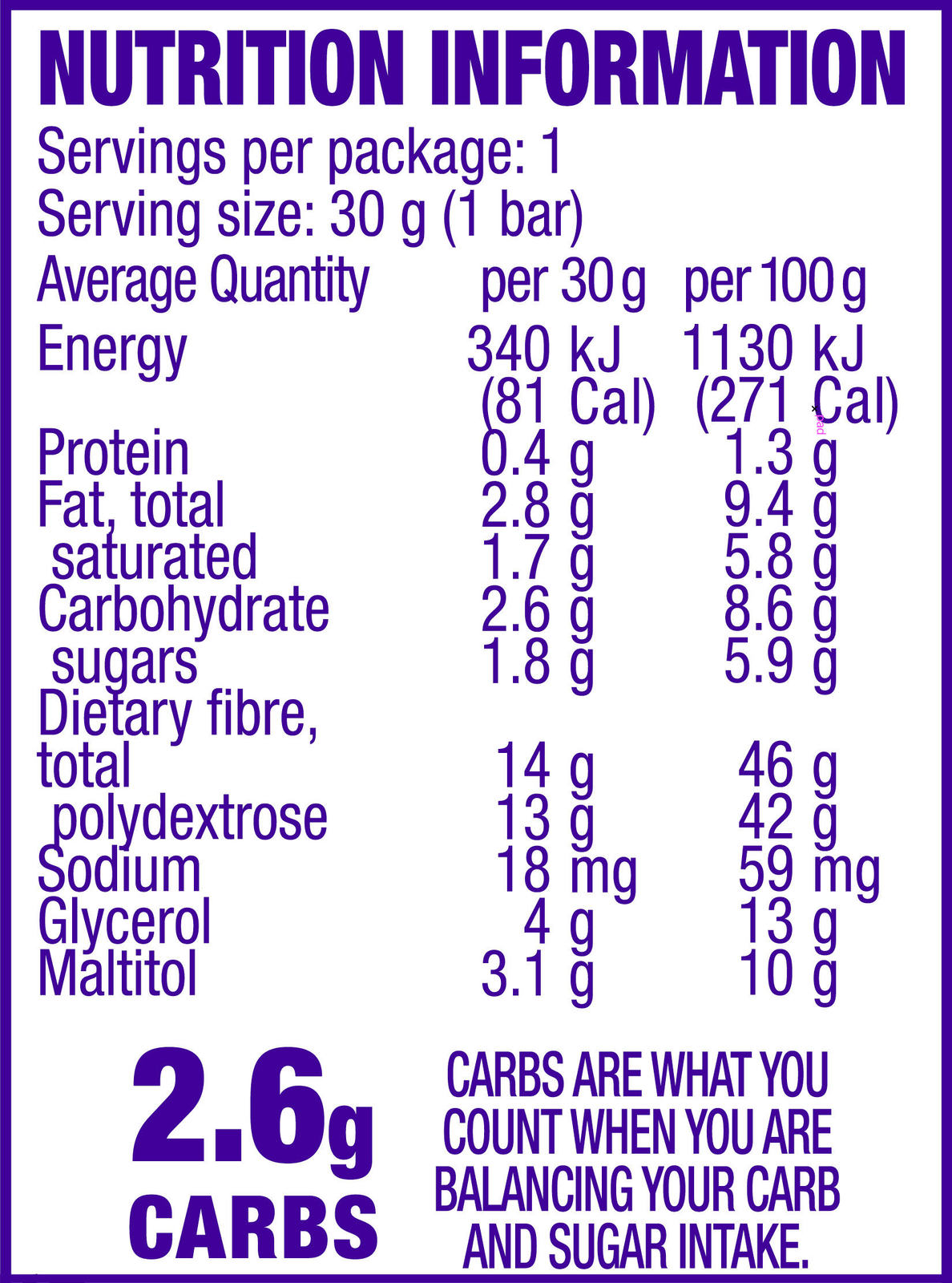Atkins Endulge Turkish Delight Bar 30g (Box of 15) image