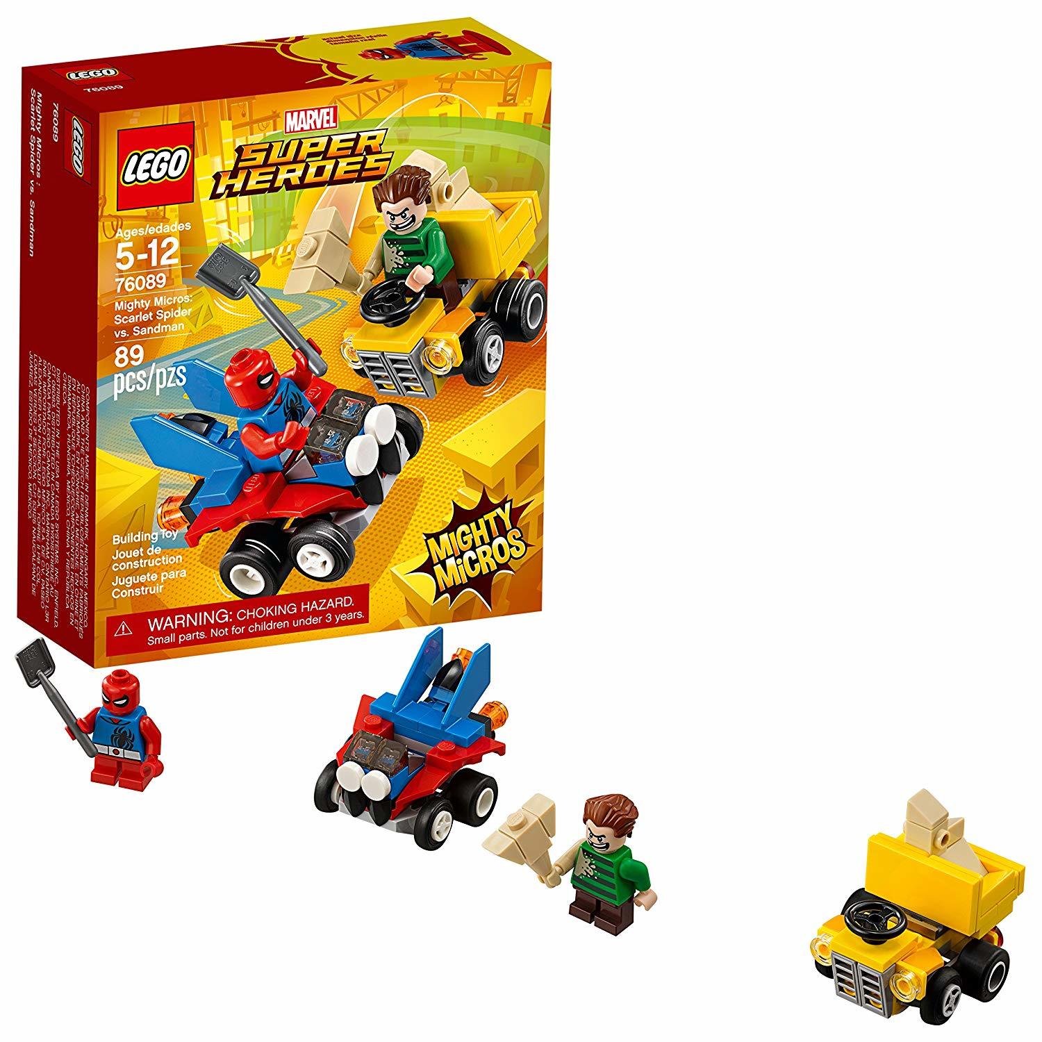LEGO Super Heroes: Mighty Micros - Scarlet Spider vs. Sandman (76089) image