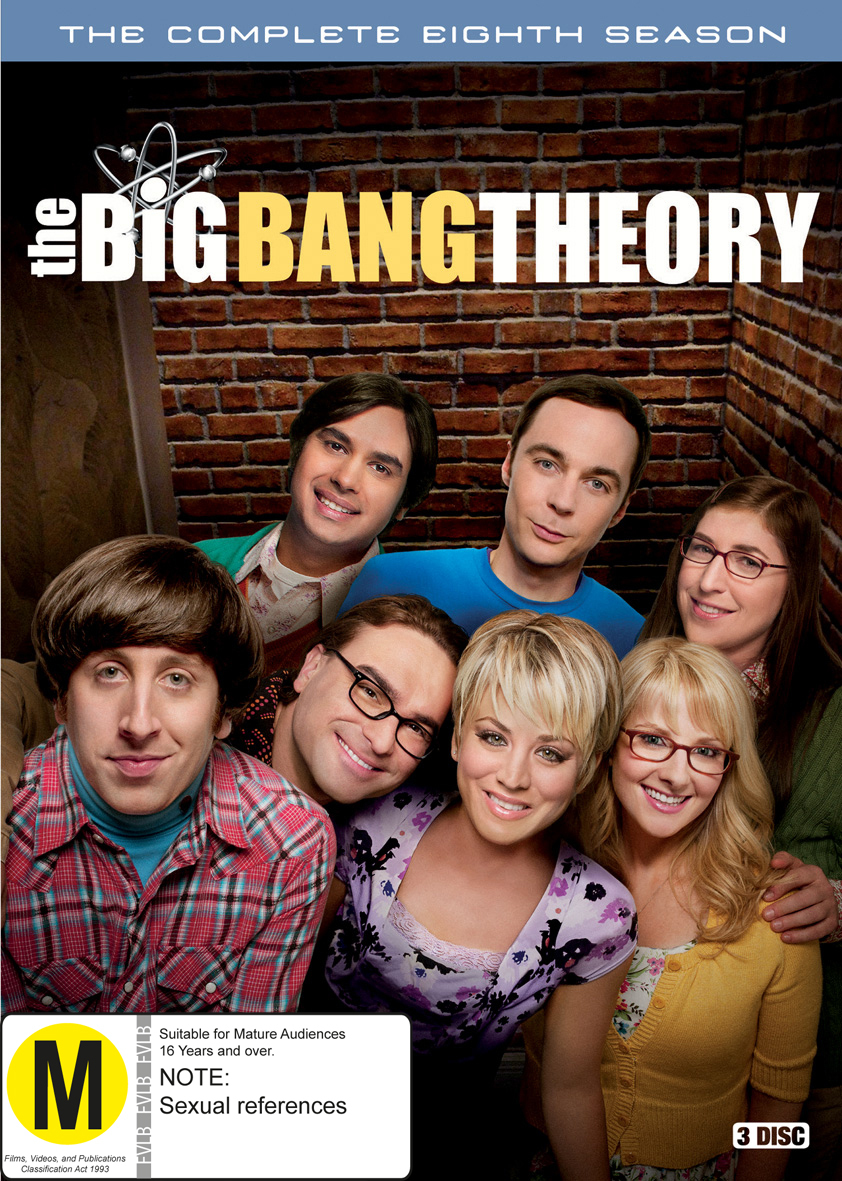 The Big Bang Theory - The Complete Eighth Season on DVD